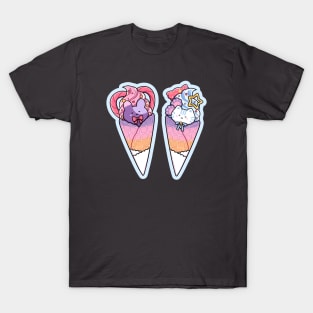 Patchi & Biru Ice Cream T-Shirt